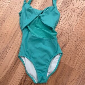 Tiger Friday adult small leotard Teal